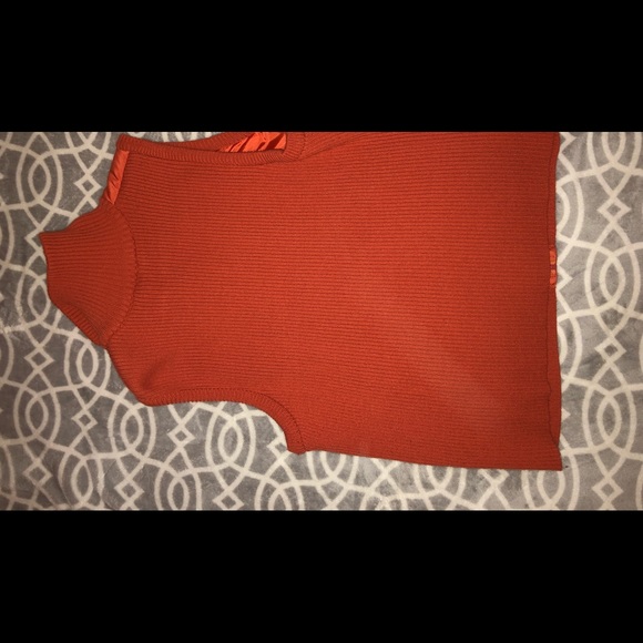 Burnt orange outdoor/indoor vest - Picture 2 of 4